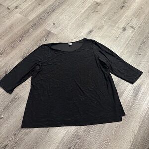 Croft and barrow detailed blouse